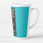 Een Man wijzigen Latte Mok (Rechts)