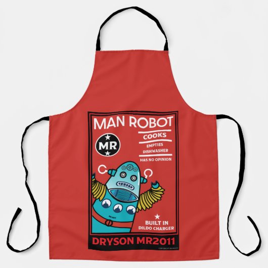 Een Man wijzigen Schort (Voorkant)