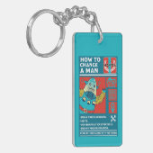 Een Man wijzigen Sleutelhanger (Voorkant Links)