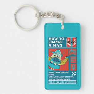 Een Man wijzigen Sleutelhanger