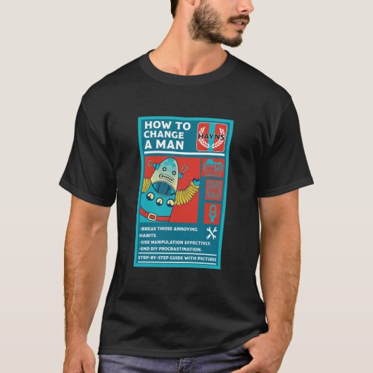 Een Man wijzigen T-shirt (Voorkant)