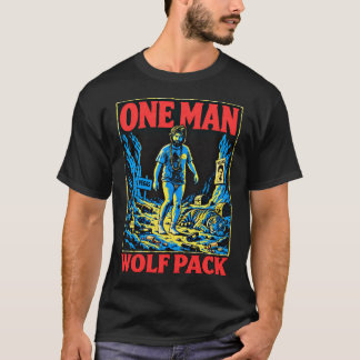 Eén Man Wolf Pack Vegas Drunk Getuige T-shirt