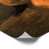 Een mand appels van Vincent van Gogh Poster (Hoek)