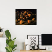 Een mand met appels van Vincent van Gogh Poster (Thuiskantoor)
