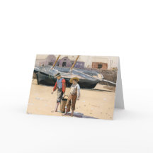 Een mand met schelpdieren | Winslow Homer