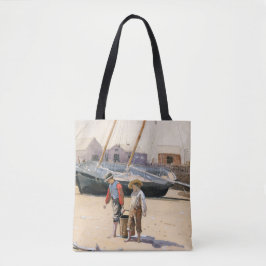 Een mand met schelpdieren | Winslow Homer Tote Bag