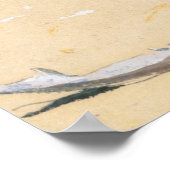 Een mand van Clams Poster (Hoek)