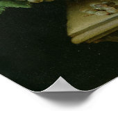 Een mand van druiven poster (Hoek)