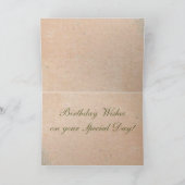 Een mand van Victoriaans Rozen voor Uw Kaart (Binnen)