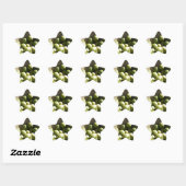 Een mand vol guavas ster sticker (Vel)
