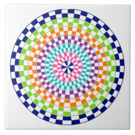 Een mandala tegeltje