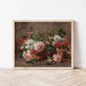 Een mandje met Rozen | Eugene Petit Poster