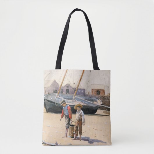 Een mandje van Clams | Winslow Homer Tote Bag (Voorkant)