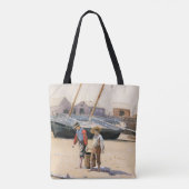 Een mandje van Clams | Winslow Homer Tote Bag (Achterkant)
