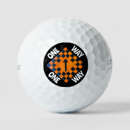 ÉÉN MANIER GOLFBALLEN