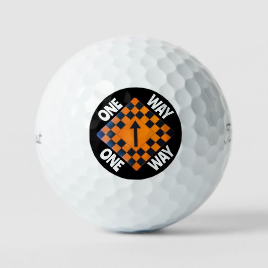 ÉÉN MANIER GOLFBALLEN (Voorkant)