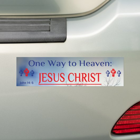 Een manier om Bumpersticker te hemelen (Op auto)