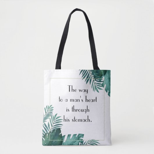 Een manier om de Canvas tas van het hart van een M (Voorkant)