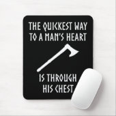 Een manier om een Man te laten horen Muismat (Met muis)