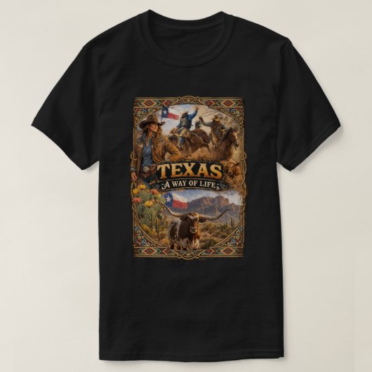 Een manier van leven t-shirt (Design voorkant)