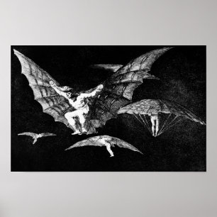 Een manier van vliegen, Francisco Goya Poster