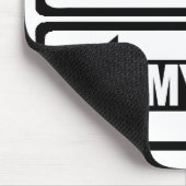 Een manier voor mij muismat (Hoek)