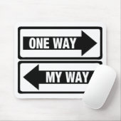 Een manier voor mij muismat (Met muis)