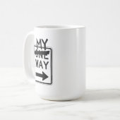 Een manier waarop ik koffie-Mok kan gebruiken Koffiemok (Voorkant links)