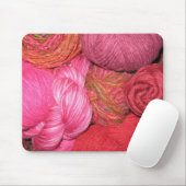Een Mano Yarn Center: Mousepad (pinks) Muismat (Met muis)