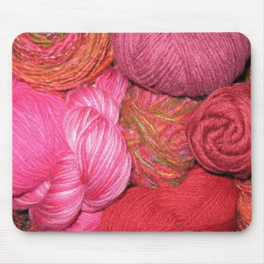 Een Mano Yarn Center: Mousepad (pinks) Muismat (Voorkant)