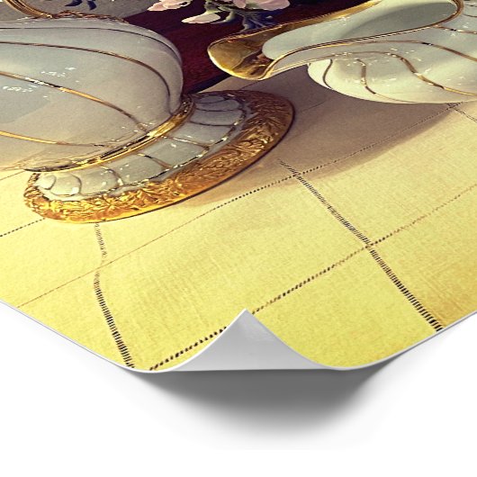 Een Mansion Tea Party Poster (Hoek)