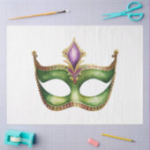 Een Mardi Gras-masker serie ontwerp 1 Tissuepapier (Craft)