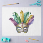 Een Mardi Gras-masker Serie Ontwerp 21 Tissuepapier (Craft)