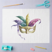 Een Mardi Gras-maskerseries ontwerp 24 Tissuepapier (Craft)