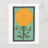 Een Marigold, van het Kleine Album Clive (w/c op p Briefkaart (Voorkant)