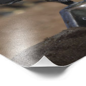 Een marinier laadt een M-240G-pistool Foto Afdruk (Hoek)