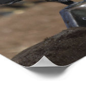 Een marinier laadt een M-240G-pistool Poster (Hoek)