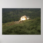 Een marinier scoort een directe hit poster (Voorkant)