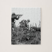 Een marinier van de 1e mariene divisie _War Afbeel Legpuzzel (Verticaal)