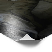 Een marinier vuurt een M16A2-dienstgeweer af Foto Afdruk (Hoek)