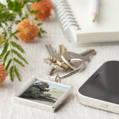 Een marinier vuurt een M16A2-dienstgeweer af Sleutelhanger (Zijkant)