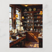 Een maritieme winkel | Contact houden Briefkaart (Voorkant)