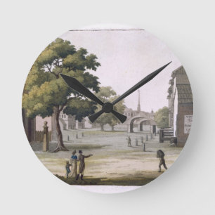 Een marktplein, Philadelphia, Pennsylvania, uit Ronde Klok