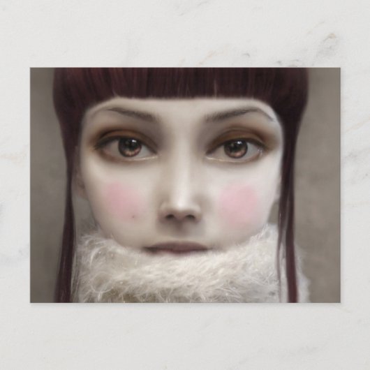 Een Martian Experimen Briefkaart (Voorkant)