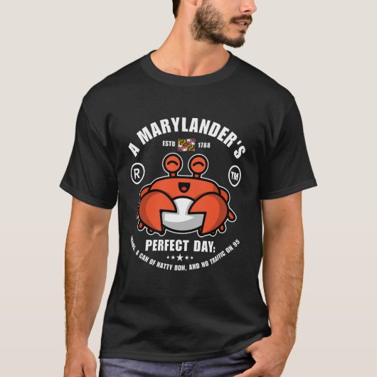 Een Marylander T-shirt (Voorkant)