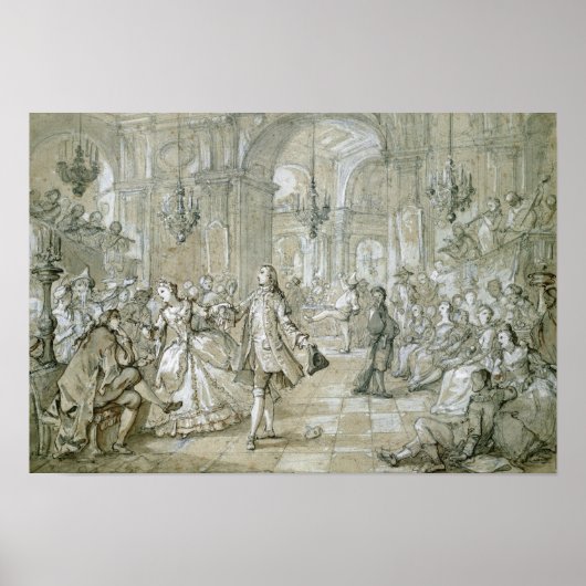 Een Masquerade Ball Poster (Voorkant)