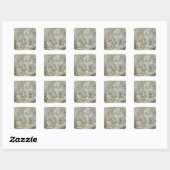 Een Masquerade Ball Vierkante Sticker (Vel)
