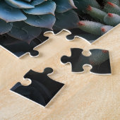 Een massa vetplanten legpuzzel (Zijkant)