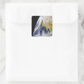 Een massaal systeem met lage druk vierkante sticker (Tas)