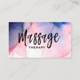 *~* Een massagetherapie Waterverf massagetherapie Visitekaartje